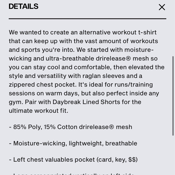 Municipal Sport Utility Gear - Daybreak T-Shirt, Men’s Small, New, Natural/Beige - Picture 8 of 9